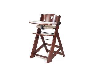 Keekaroo Height Right High Chair with Tray - Mahogany Keekaroo Height Right High Chair with Tray - Mahogany