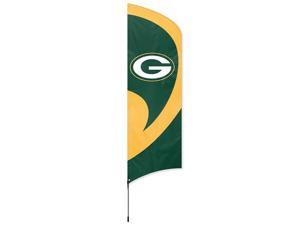 The Party Animal NFL Team Flag with Pole - Green Bay Packers The Party Animal NFL Team Flag with Pole - Green Bay Packers