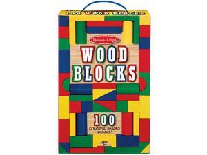 Melissa & Doug 100-Piece Wood Blocks Set Melissa & Doug 100-Piece Wood Blocks Set