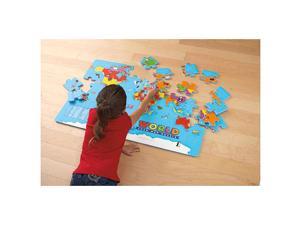 Educational Insights World Map Foam Puzzle Educational Insights World Map Foam Puzzle