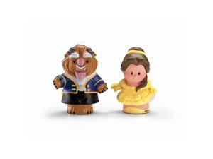 Fisher-Price Little People Disney Princess Figures 2-Pack - Belle and Beast Fisher-Price Little People Disney Princess Figures 2-Pack - Belle and Beast
