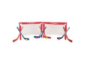 Franklin Sports NHL Mini Folding 2-Goal Combo Set Franklin Sports NHL Mini Folding 2-Goal Combo Set