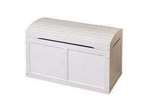 Badger Basket Barrel Top Toy Chest - White Badger Basket Barrel Top Toy Chest - White