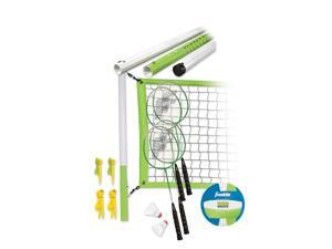 Franklin Sports Intermediate Badminton & Volleyball Set Franklin Sports Intermediate Badminton & Volleyball Set