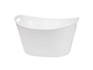 Creative Bath Products Polypro Party Tub - White Creative Bath Products Polypro Party Tub - White