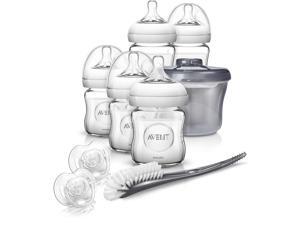 Philips AVENT Natural Glass Baby Bottle Gift Set Philips AVENT Natural Glass Baby Bottle Gift Set