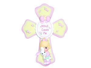 Precious Moments 'Jesus Loves Me' Cross with Easel Stand - Girl Precious Moments 'Jesus Loves Me' Cross with Easel Stand - Girl