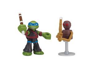 Teenage Mutant Ninja Turtles 2.5 inch Basic Figure 2 Pack - Dojo Leo Teenage Mutant Ninja Turtles 2.5 inch Basic Figure 2 Pack - Dojo Leo