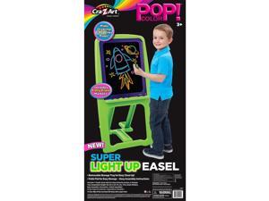 The Cra-Z-Art PopColor Super Light Up Easel The Cra-Z-Art PopColor Super Light Up Easel