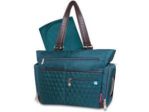 Fisher-Price FastFinder Quilted Tote Diaper Bag - Blue Fisher-Price FastFinder Quilted Tote Diaper Bag - Blue