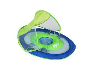 Swimways Blue and Green Baby Spring Float Sun Canopy - Phase 1 Swimways Blue and Green Baby Spring Float Sun Canopy - Phase 1