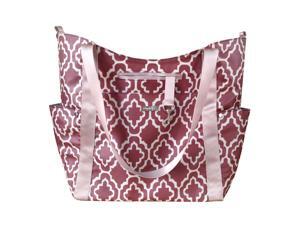 JJ Cole Bucket Tote Diaper Bag - Red Trellis JJ Cole Bucket Tote Diaper Bag - Red Trellis