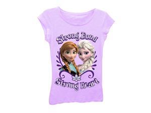 Disney Frozen Strong Bond Lilac Tee Shirt - Large Disney Frozen Strong Bond Lilac Tee Shirt - Large
