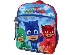 Disney Junior PJ Masks Owlette, Gekko & Catboy "It's Time To Be A Hero!" 14"Ba Disney Junior PJ Masks Owlette, Gekko & Catboy "It's Time To Be A Hero!" 14"Ba