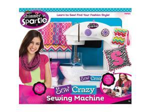 Cra-Z-Art Shimmer 'N Sparkle Sew Crazy Sewing Machine Craft Kit Cra-Z-Art Shimmer 'N Sparkle Sew Crazy Sewing Machine Craft Kit