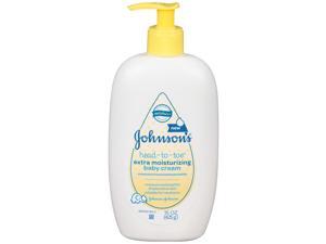 Johnson and Johnson Head-to-Toe Extra Moisturizing Baby Cream - 15 Ounce Johnson and Johnson Head-to-Toe Extra Moisturizing Baby Cream - 15 Ounce
