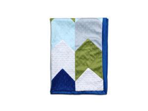 The Peanut Shell Woodland Dreams Plush Dot Blanket The Peanut Shell Woodland Dreams Plush Dot Blanket