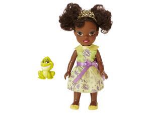 Disney Princess Petite Doll - Tiana and Frog Disney Princess Petite Doll - Tiana and Frog