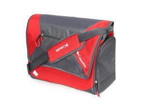 Columbia East Ridge; Messenger Diaper Bag - Red with Gravel Columbia East Ridge; Messenger Diaper Bag - Red with Gravel