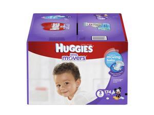 Huggies Little Movers Mickey Mouse Size 3 Baby Diapers - 174 Count Huggies Little Movers Mickey Mouse Size 3 Baby Diapers - 174 Count