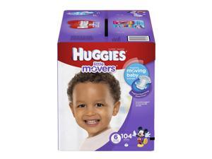 Huggies Little Movers Mickey Mouse Size 6 Baby Diapers - 104 Count Huggies Little Movers Mickey Mouse Size 6 Baby Diapers - 104 Count
