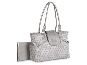 Carter's Jaquard Metallic Diaper Bag Tote - Silver Carter's Jaquard Metallic Diaper Bag Tote - Silver