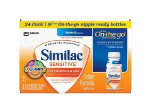 Similac Sensitive Ready to Feed Formula - 8 Ounce - 24-Pack Similac Sensitive Ready to Feed Formula - 8 Ounce - 24-Pack