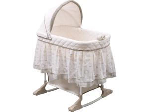 Delta Children Rocking Bassinet - Play Time Jungle Delta Children Rocking Bassinet - Play Time Jungle