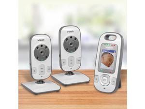 VTech Safe Full Color Video and Audio Baby Monitor with 2 Cameras - VM312-2 VTech Safe Full Color Video and Audio Baby Monitor with 2 Cameras - VM312-2