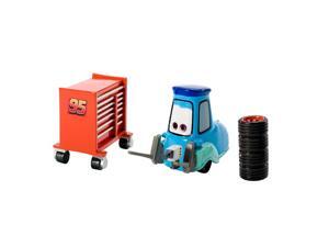 Disney Pixar Cars 1:55 Scale Diecast Vehicle - Pit Crew Member Guido Disney Pixar Cars 1:55 Scale Diecast Vehicle - Pit Crew Member Guido