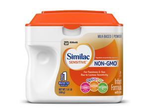 Similac Sensitive NON-GMO Infant Powder Formula with Iron - 1.41 LB Similac Sensitive NON-GMO Infant Powder Formula with Iron - 1.41 LB