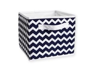 Koala Baby Canvas Folding Bin - Navy Chevron Print Koala Baby Canvas Folding Bin - Navy Chevron Print