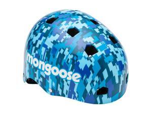 Mongoose Blue Camo Youth Helmet Mongoose Blue Camo Youth Helmet