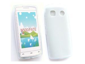 Kit Me Out USA TPU Gel Case for Nokia 500 - Clear Frosted Pattern Kit Me Out USA TPU Gel Case for Nokia 500 - Clear Frosted Pattern