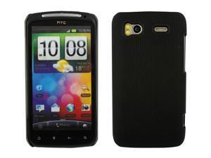 Kit Me Out USA Hard Clip-on Case + Screen Protector with MicroFibre Cleaning Cloth for HTC Sensation /Sensation XE - Black Smooth Touch Textured Kit Me Out USA Hard Clip-on Case + Screen Protector with MicroFibre Cleaning Cloth for HTC Sensation /Sensation XE - Black Smooth Touch Textured