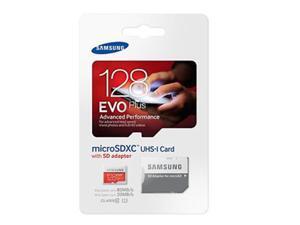 Samsung 128GB EVO Plus Class 10 Micro SDXC with Adapter 80mb/s Memory Card Samsung 128GB EVO Plus Class 10 Micro SDXC with Adapter 80mb/s Memory Card