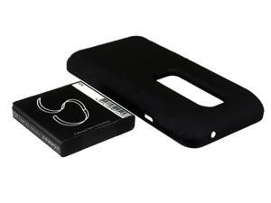 2400mAh Battery For HTC EVO 3D, Sprint EVO 3D Extended with Dark Purple cover 2400mAh Battery For HTC EVO 3D, Sprint EVO 3D Extended with Dark Purple cover