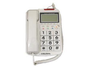 Northwestern Bell Big Button w/ Caller ID WHITE Northwestern Bell Big Button w/ Caller ID WHITE