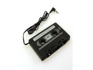 Black Car Cassette Tape Player Adapter iPhone iPod MP3 CD Radio Stereo Black Car Cassette Tape Player Adapter iPhone iPod MP3 CD Radio Stereo