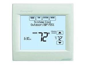 Honeywell TH8110R1008 VisionPRO 8000 Arctic White Touch Screen Programmable Thermostat, 18 To 30 VAC/750 mV Honeywell TH8110R1008 VisionPRO 8000 Arctic White Touch Screen Programmable Thermostat, 18 To 30 VAC/750 mV