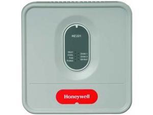 Honeywell Inc. HZ221 TRUEZONE ZONE CONTROL PANEL. CONTROLS 2 ZONE SYSTEM OF SINGLE STAGE HEAT PUMP WITH AUXILIARY HEAT. Honeywell Inc. HZ221 TRUEZONE ZONE CONTROL PANEL. CONTROLS 2 ZONE SYSTEM OF SINGLE STAGE HEAT PUMP WITH AUXILIARY HEAT.