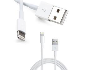 Algebra Wireless 8-Pin lightning to usb cable and Wall Travel Charger for iPhone 5/5s/5c - Non-Retail Packaging - White Algebra Wireless 8-Pin lightning to usb cable and Wall Travel Charger for iPhone 5/5s/5c - Non-Retail Packaging - White