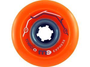 METRO EXPRESS 77mm 78a ORANGE Skateboard Wheels METRO EXPRESS 77mm 78a ORANGE Skateboard Wheels