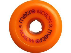 METRO MOTION 70mm 82a ORANGE Skateboard Wheels METRO MOTION 70mm 82a ORANGE Skateboard Wheels