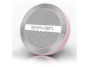 Braven Mira Wireless Home Speaker Pink Silver Braven Mira Wireless Home Speaker Pink Silver
