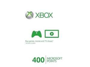 Xbox LIVE 400 Microsoft Points Xbox LIVE 400 Microsoft Points