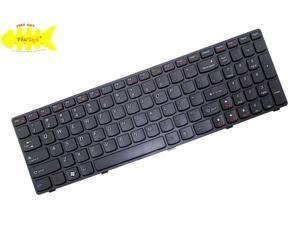 Laptop replacement keyboard compatible with Lenovo B580 B590, US layout black color Laptop replacement keyboard compatible with Lenovo B580 B590, US layout black color