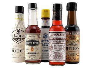 Aromatic Cocktail Bitters Collection - Set of 5 Aromatic Cocktail Bitters Collection - Set of 5