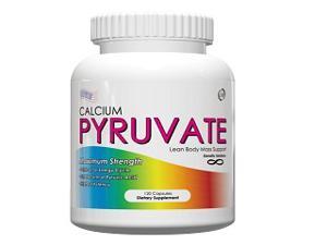Calcium Pyruvate- All Natural Fat Burning Formula, 1000mg Daily, 120 Capsules, Calcium Pyruvate Fat Burner and Belly Melt Calcium Pyruvate- All Natural Fat Burning Formula, 1000mg Daily, 120 Capsules, Calcium Pyruvate Fat Burner and Belly Melt