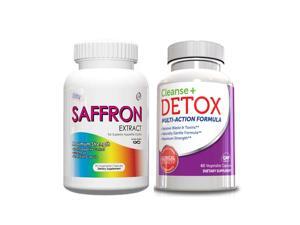 Saffron Extract- Appetite Suppressant w/ Cleanse and Detox Multi-Action Formula Saffron Extract- Appetite Suppressant w/ Cleanse and Detox Multi-Action Formula